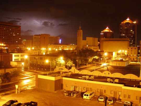 Lightning Strikes, Desert, New Mexico